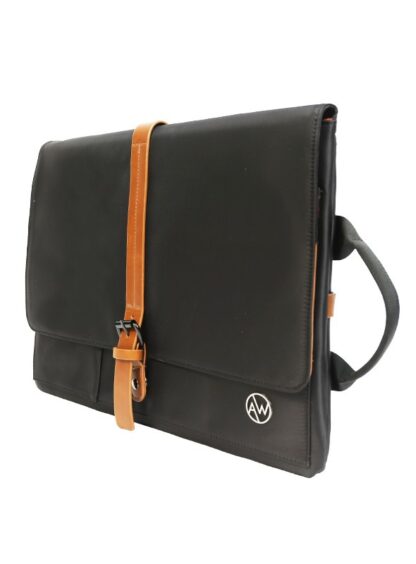 AW laptop bag black AWLAPBG016 - Image 3