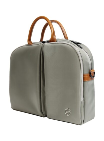 AW laptop bag grey -AWLAPBG021 - Image 2